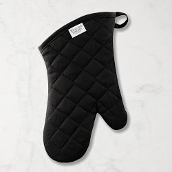 Williams Sonoma Solid Oven Mitt, Jet Black