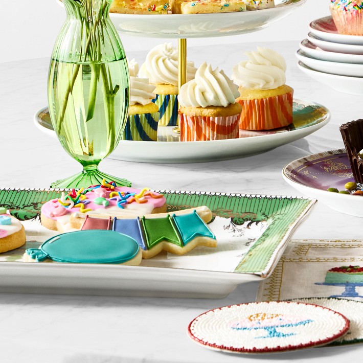 Celebration Platter: Porcelain & Gold | Williams Sonoma