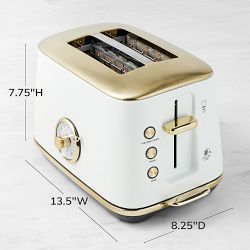 Breville Toast Select™ Luxe 2-Slice Toaster Brass Collection