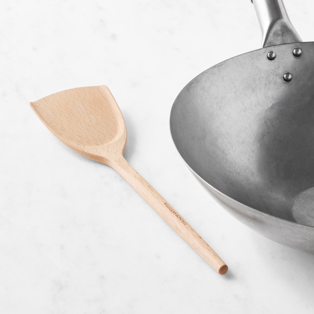Williams Sonoma Wok Turner, Beechwood - Beechwood