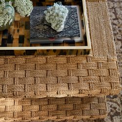 Horn and Bone Rectangular Tray