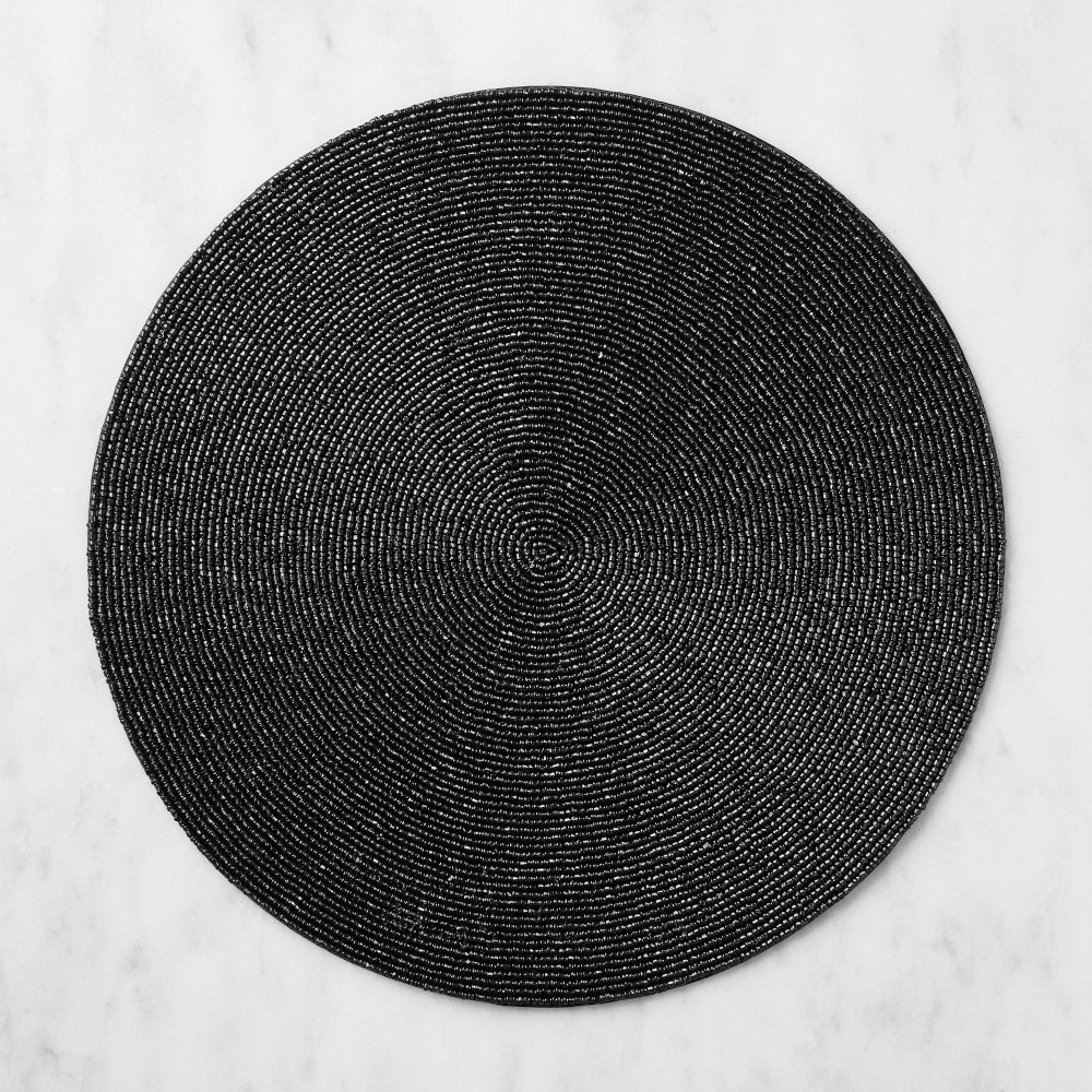 Beaded Round Placemats