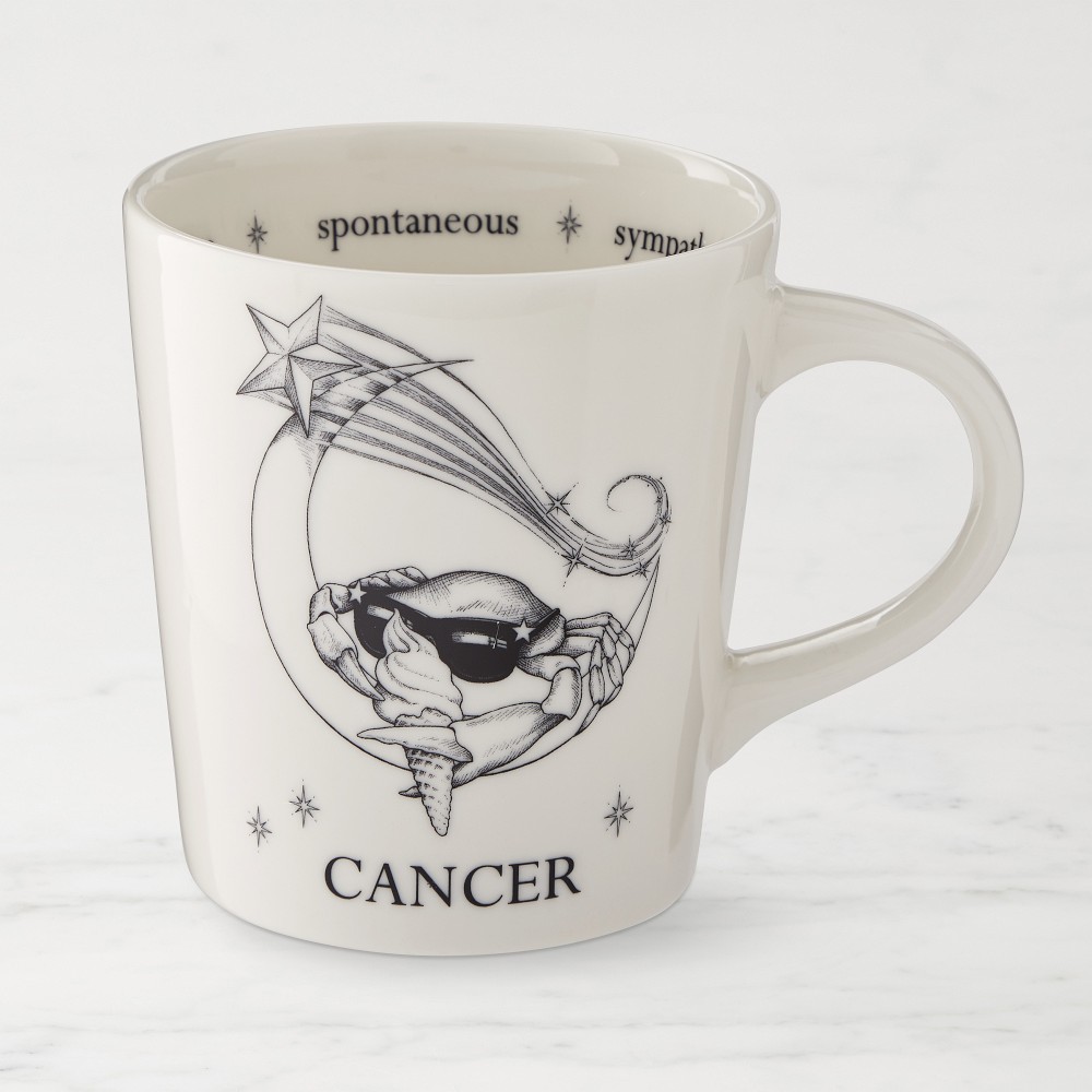 Rory Dobner x Williams Sonoma Zodiac Mug, Cancer - Cancer