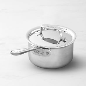 All-Clad D5® Stainless-Steel Saucepan | Williams Sonoma