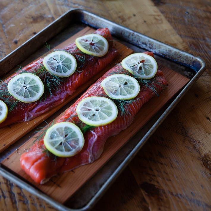 Cedar Plank Set of 4 for Grilling | Williams Sonoma