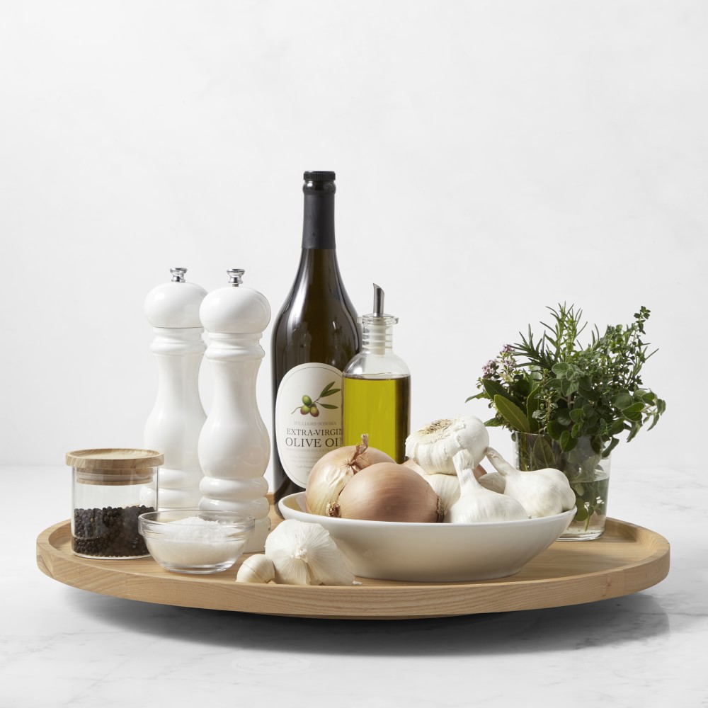 Hold Everything Lazy Susan - Large, Ashwood, 18"