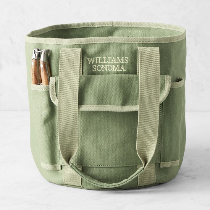 Gardening Bag, Waxed Canvas Tote | Williams Sonoma