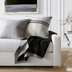 Plaid Lambswool Pillow Cover