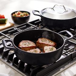 All-Clad Enameled Cast Iron Braiser, 4-Qt.