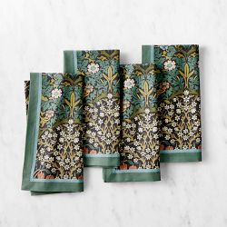 Morris & Co. x Williams Sonoma Blackthorn Napkins, Set of 4