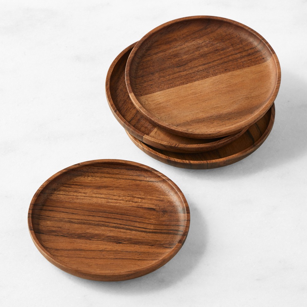 Acacia Coasters, Set of 4 - Set of 4