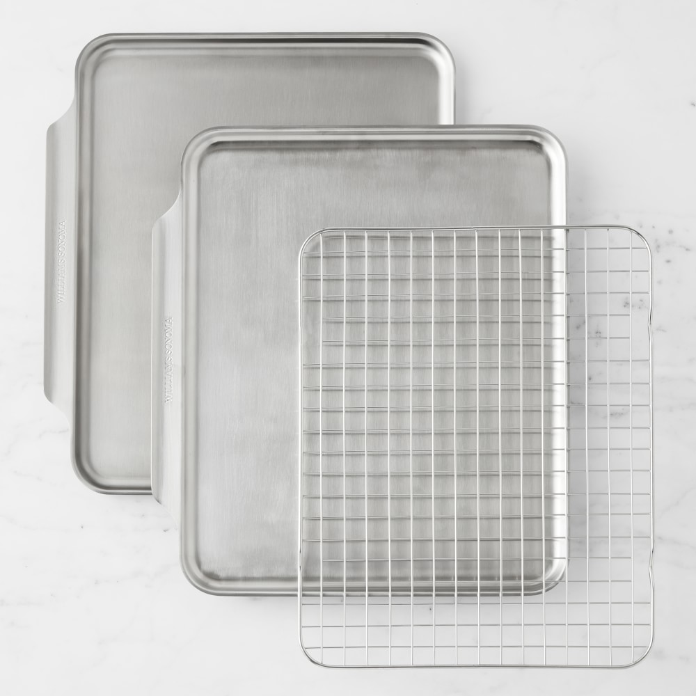 Williams Sonoma Signature Thermo-Clad™ Stainless Steel Ovenware, Set of 3 - Set of 3