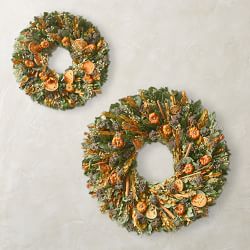 Quince and Cinnamon Stick Dried Wreath &amp; Garland