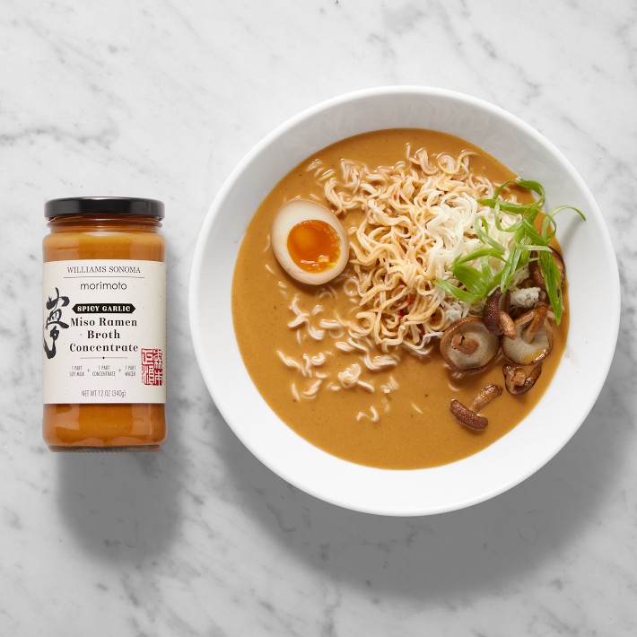 Morimoto Spicy Garlic Miso Ramen Broth | Williams Sonoma