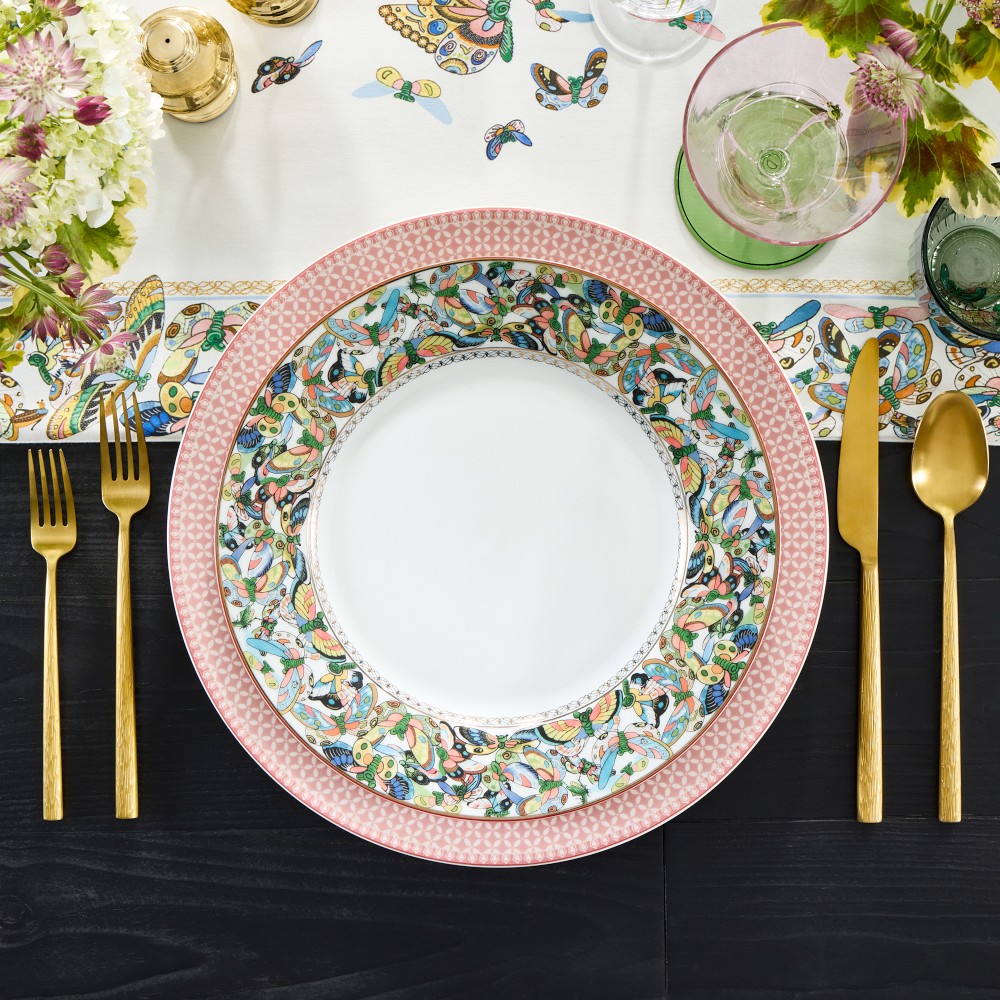 Papillon Dinner Plates, Set of 4