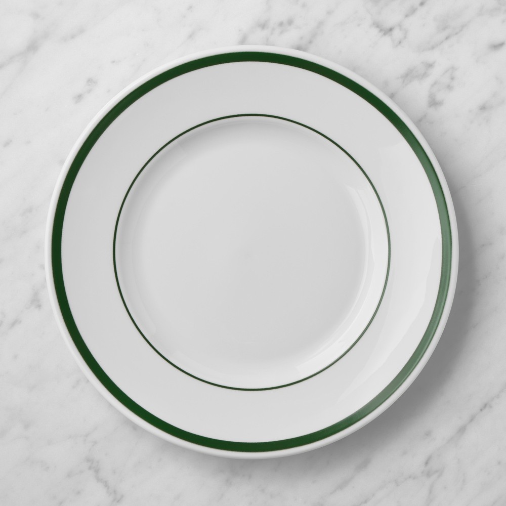 Brasserie Dinner Plates - Set of 8, Green