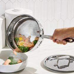 All-Clad Stainless-Steel Steamer Insert