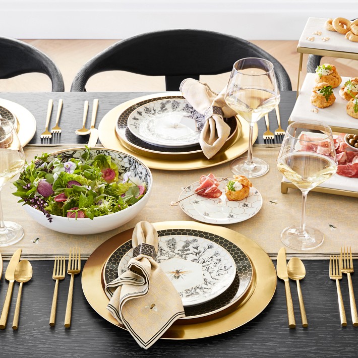 Bee Table Runner | Williams Sonoma