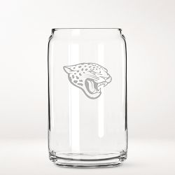NFL Beer Can Glasses, Set of 4, Jacksonville Jaguars