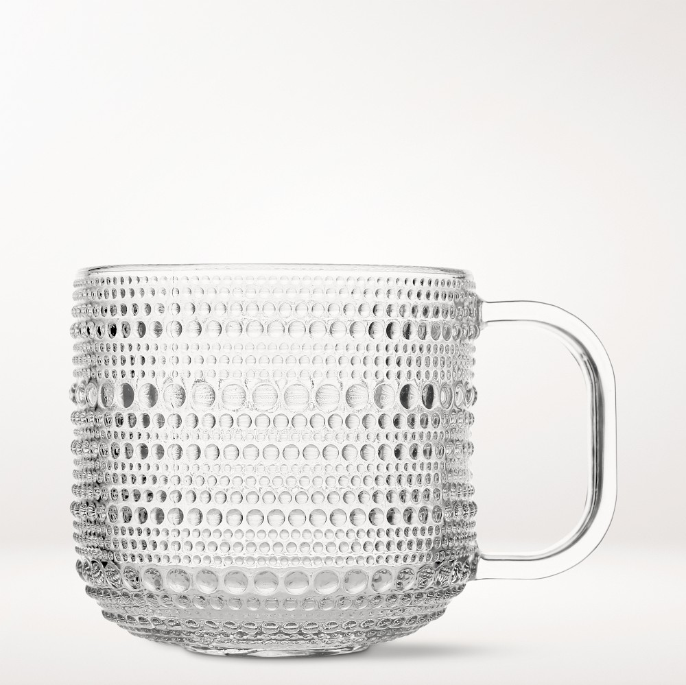 Fortessa Jupiter Coffee Cups, Set of 6 - Clear