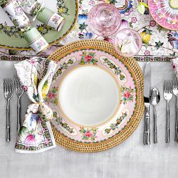 Famille Rose Dinner Plates