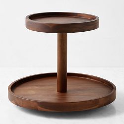 Hold Everything 2-Tiered Lazy Susan, 10" Base