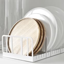 Hold Everything Metal Powder Coat Lid Organizer