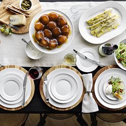 Pillivuyt Plisse Porcelain Dinnerware Collection