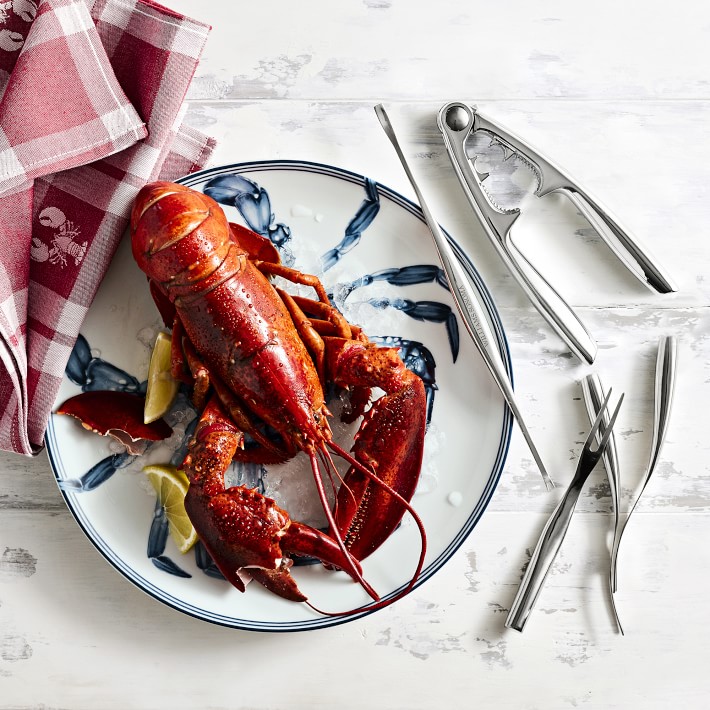 Stainless-Steel Seafood Picks, Set of 4 | Williams Sonoma