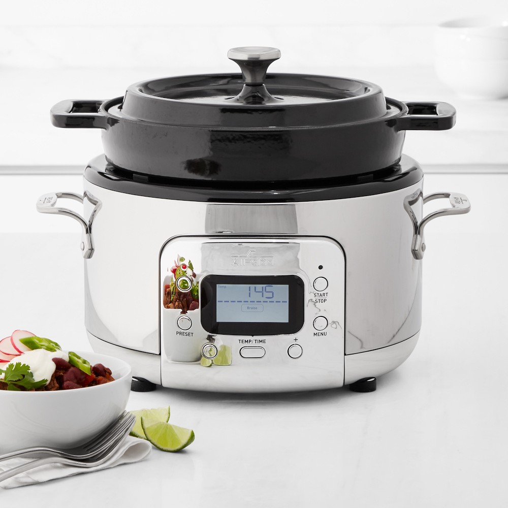 All-Clad Cast Iron Dutch Oven Slow Cooker, 5-qt - 5-qt