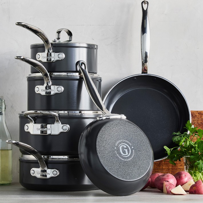 GreenPan Premiere Max Hard Anodized Ceramic Nonstick 10-Piece