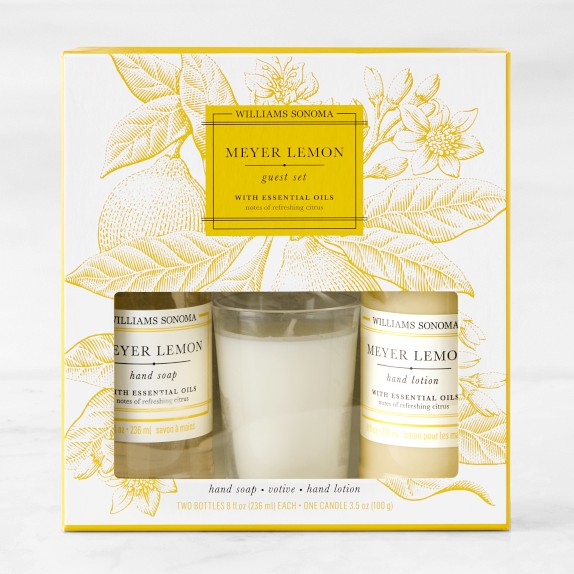 Williams Sonoma Meyer Lemon Guest Gift Set | Williams Sonoma