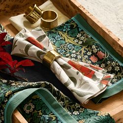 Morris &amp; Co. x Williams Sonoma Blackthorn Napkins, Set of 4