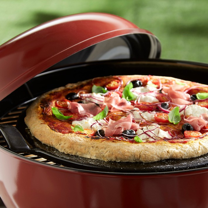 フランス製　エミール・アンリ（Emile Henry）ピザストーン Emile Henry Pizza Stone | Pizza Tools | Williams Sonoma