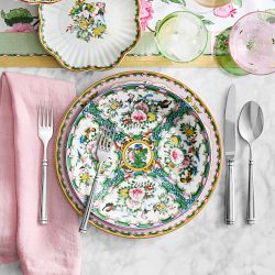 Famille Rose Salad Plates