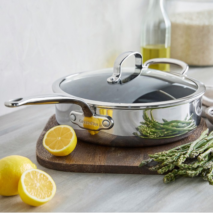 スーパーイオンクリーンプライムプライムボーンラクトプライム GreenPan Premiere Max Stainless-Steel Ceramic Nonstick Covered