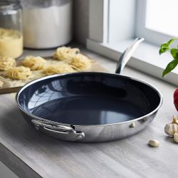 スーパーイオンクリーンプライムプライムボーンラクトプライム GreenPan Premiere Max Stainless-Steel Ceramic Nonstick Fry Pan