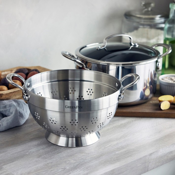 GreenPan Premiere Max Stainless-Steel Ceramic Nonstick Steamer
