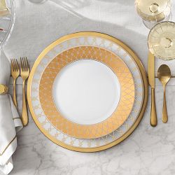 Regency Gold Dinner Plates