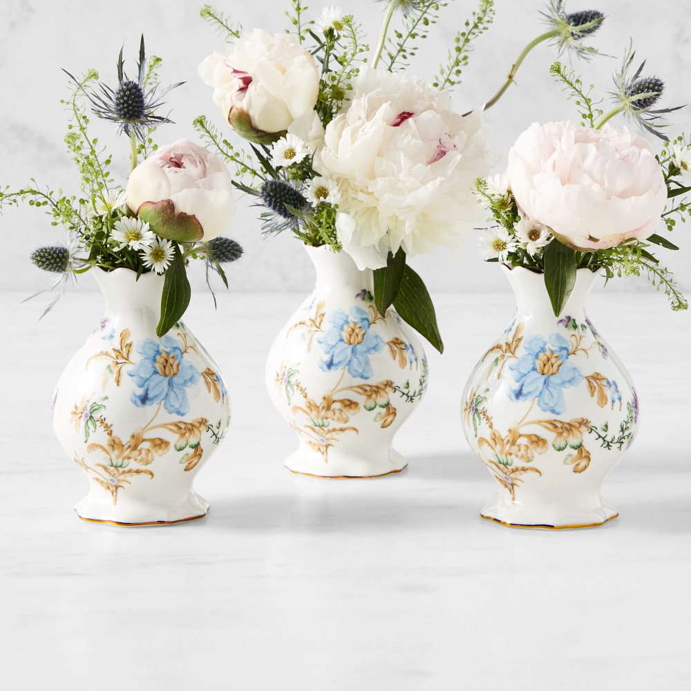 Bridgerton x Williams Sonoma Bud Vases, Set of 3 - Set of 3
