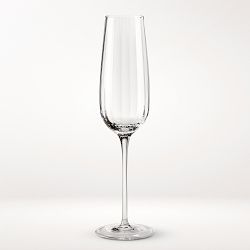 Williams Sonoma Reserve Optic Champagne Flutes, Set of 2