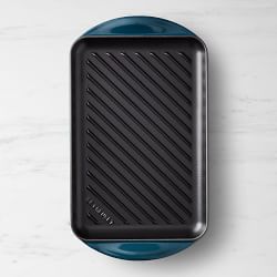 Le Creuset Enameled Cast Iron Skinny Grill, Agave