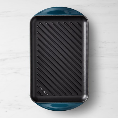 Le Creuset Enameled Cast Iron Skinny Grill, Agave