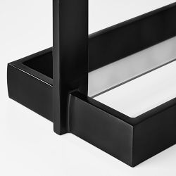 Emerson Fireplace Screen, Black