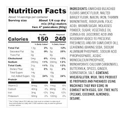 Williams Sonoma Gingerbread Waffle &amp; Pancake Mix