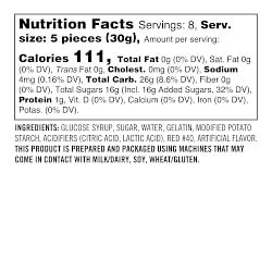 Williams Sonoma Gummy Champagne Bottles