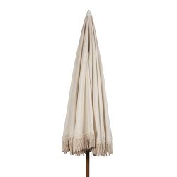 6.5' Round Beach State Summerland Portable Umbrella, Driftwood