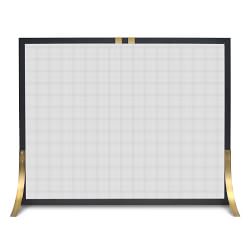 Valiant Single Panel Fireplace Screen