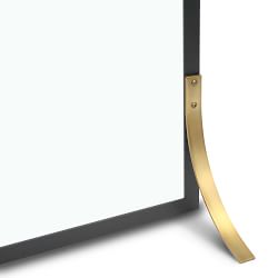 Valiant Single Panel Fireplace Screen