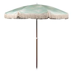 Beach State Summerland 6.5 ft. Portable Beach Umbrella, Palm Beach